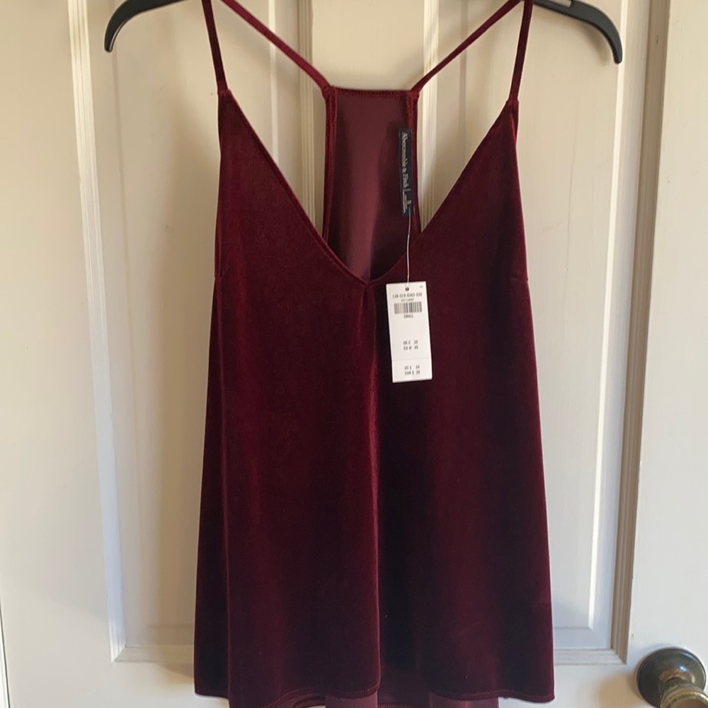 Abercrombie and Fitch Velvet Tank- Brand new!